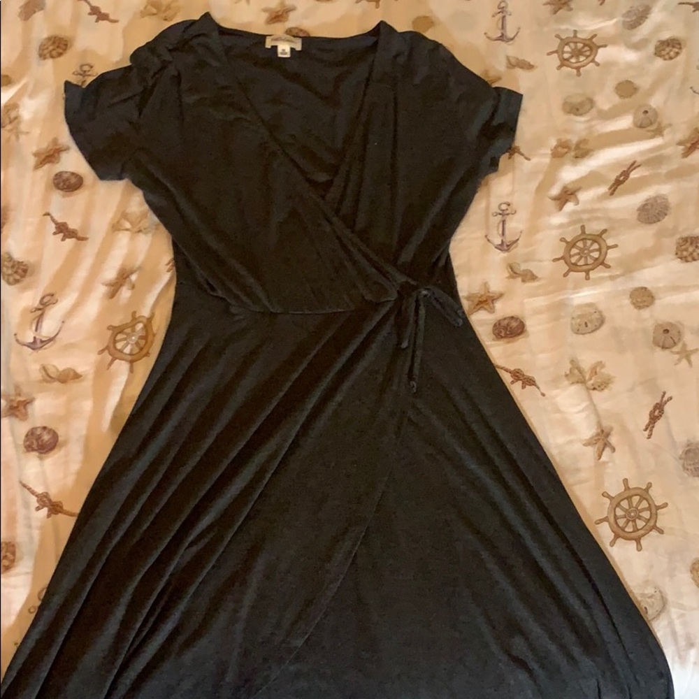 Rolla coaster wrap dress